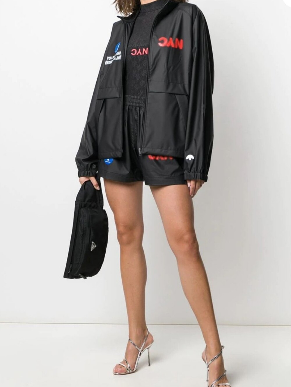 Adidas x Alexander Wang "You For A Yeah" Shell Shorts Black Unisex. Black. Sz M